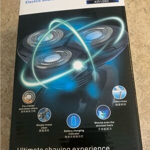 New! Kurener Electric Shaver Razor RECHARGE for Men
